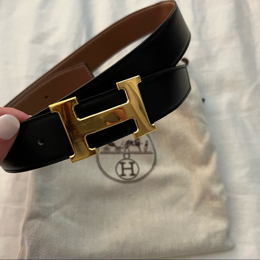 Hermes Constance Belt (Reversible w/ belt buckle)